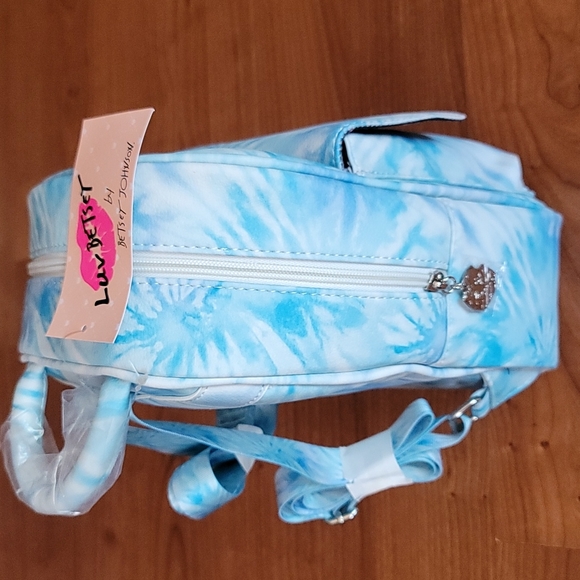 LUV BETSEY BY BETSEY JOHNSON Tie Dye Mid Size Backpack - Picture 2 of 8